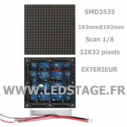 MODULE LED P6 (pitch 6mm) 192mm X 192mm IP65 outdoor